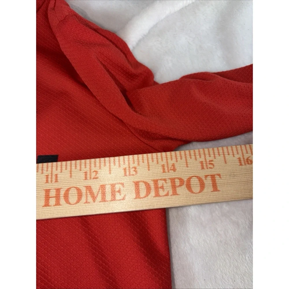 Nike Boys Dri-FIT Red Long Sleeve Hooded Graphic T-Shirt Football Size‎ 7 Active